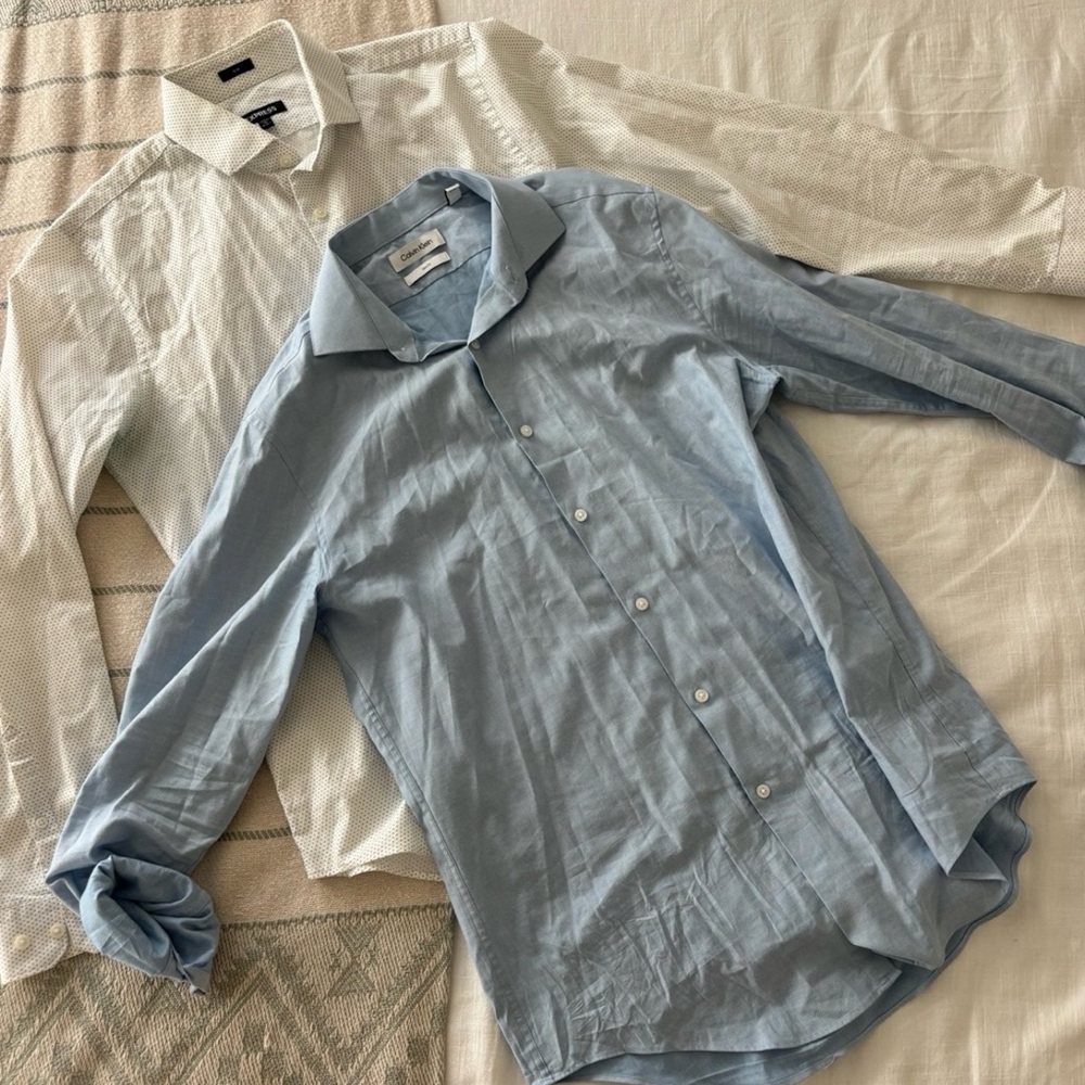 Slim fit button downs